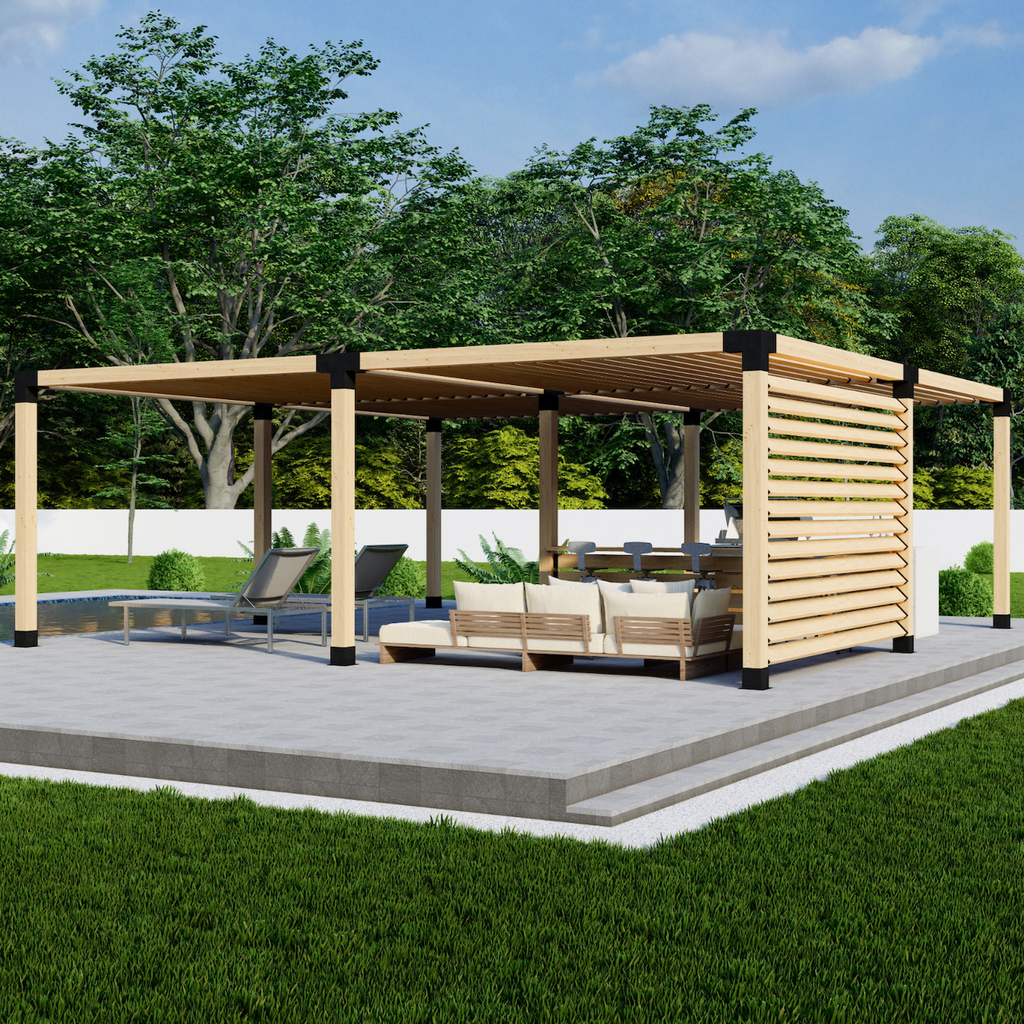 DIY Kit to Build the World's Best Patio Pergola