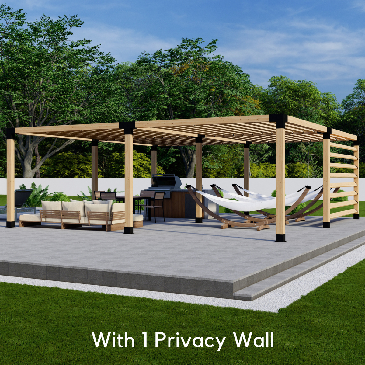 DIY Pergola Kit for 6x6 Wood Posts