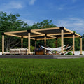 Pergola With Sunshade Kit