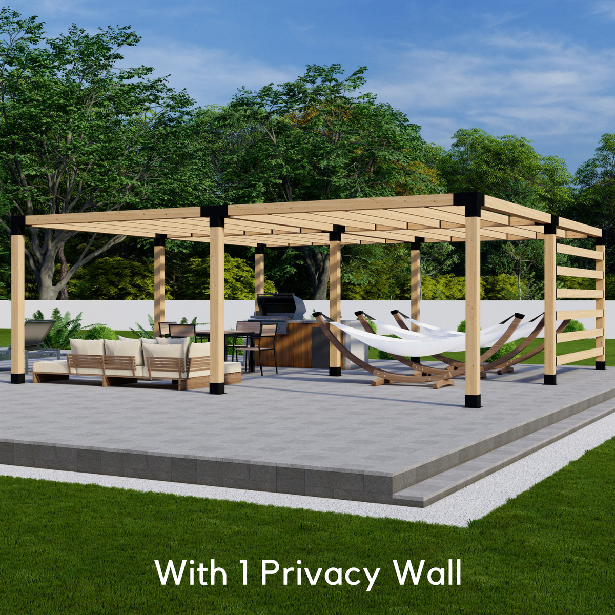 DIY Hardware Kit for Making a Pergola