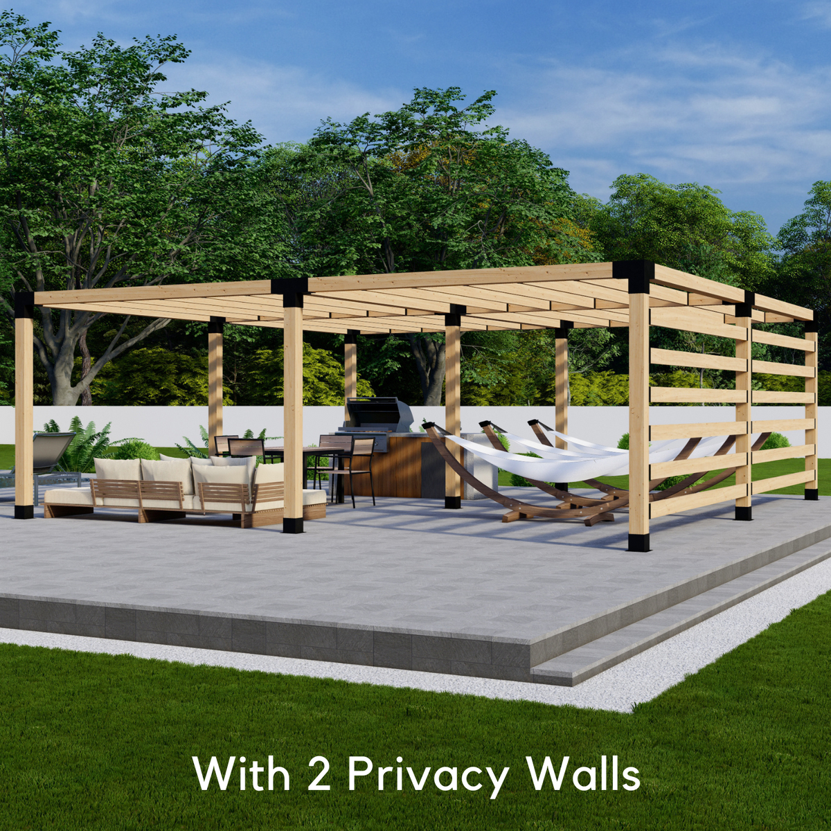 DIY Hardware Kit for Making a Pergola