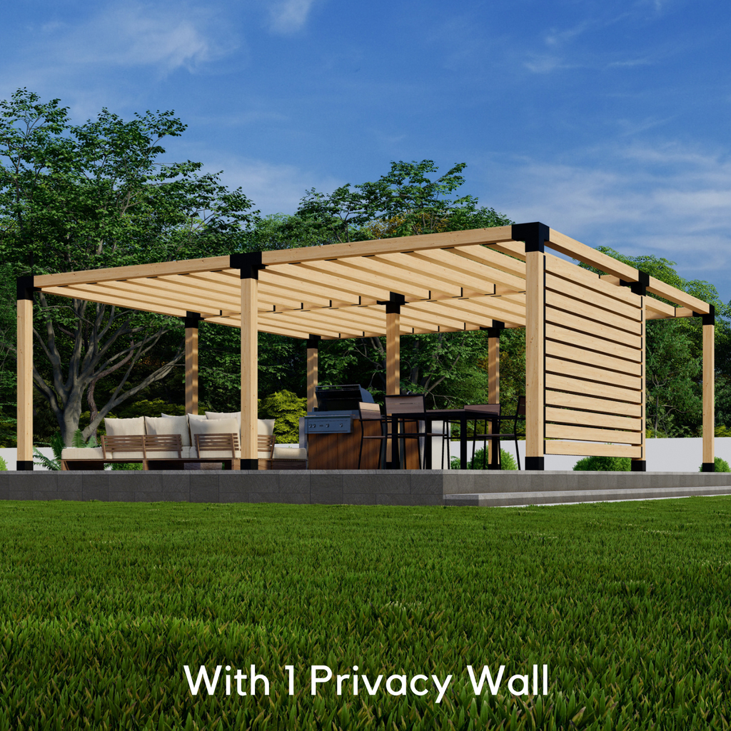 Steel Modern Pergola Brackets Kit