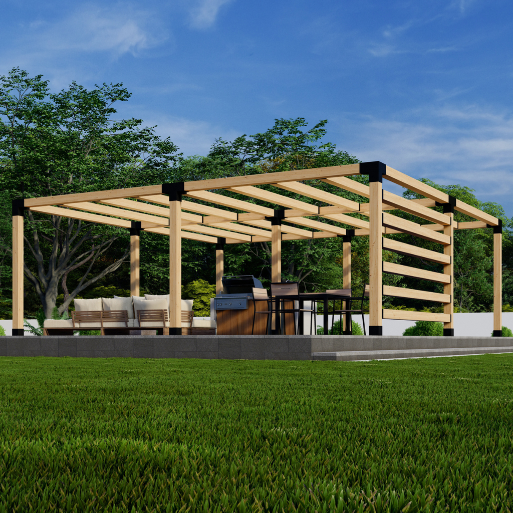 Bracket Pergola Kit For Building Any Size of Pergola
