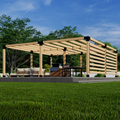 Patio or Barbecue Pergola Kit