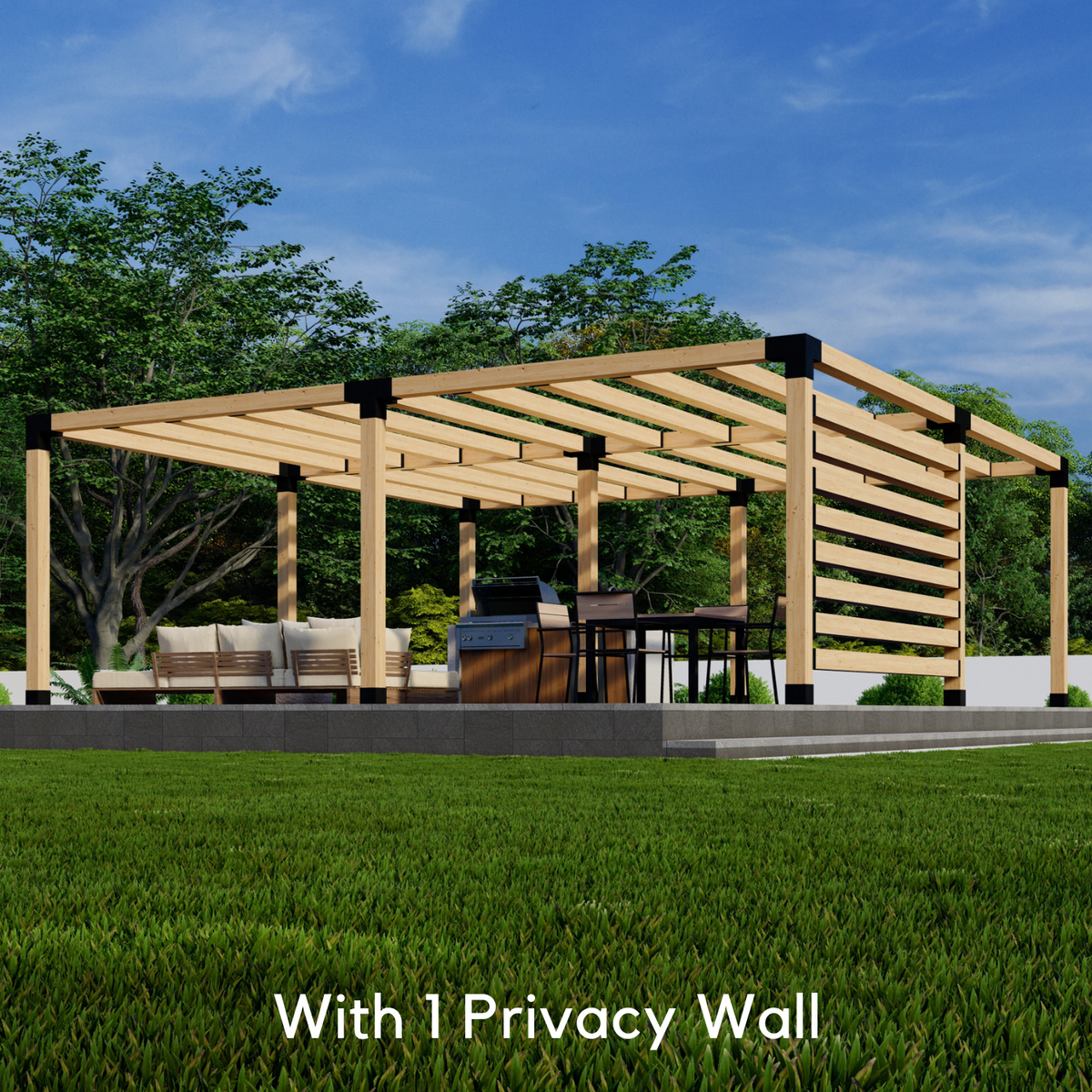 DIY Backyard Pergola Kit