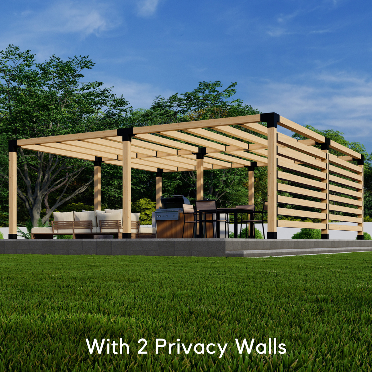Pergola Brackets (6x6) DIY Kit