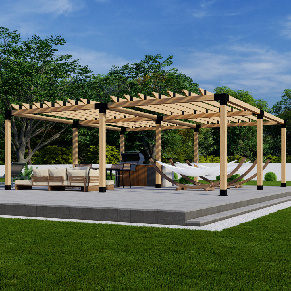 DIY Pergola Brackets and Hardware Kit