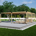 Bracket Kit for a DIY Pergola With 4x4 Posts