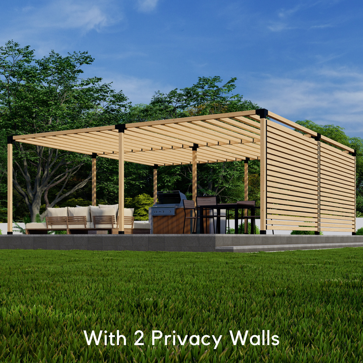 Large Patio Pergola Kit