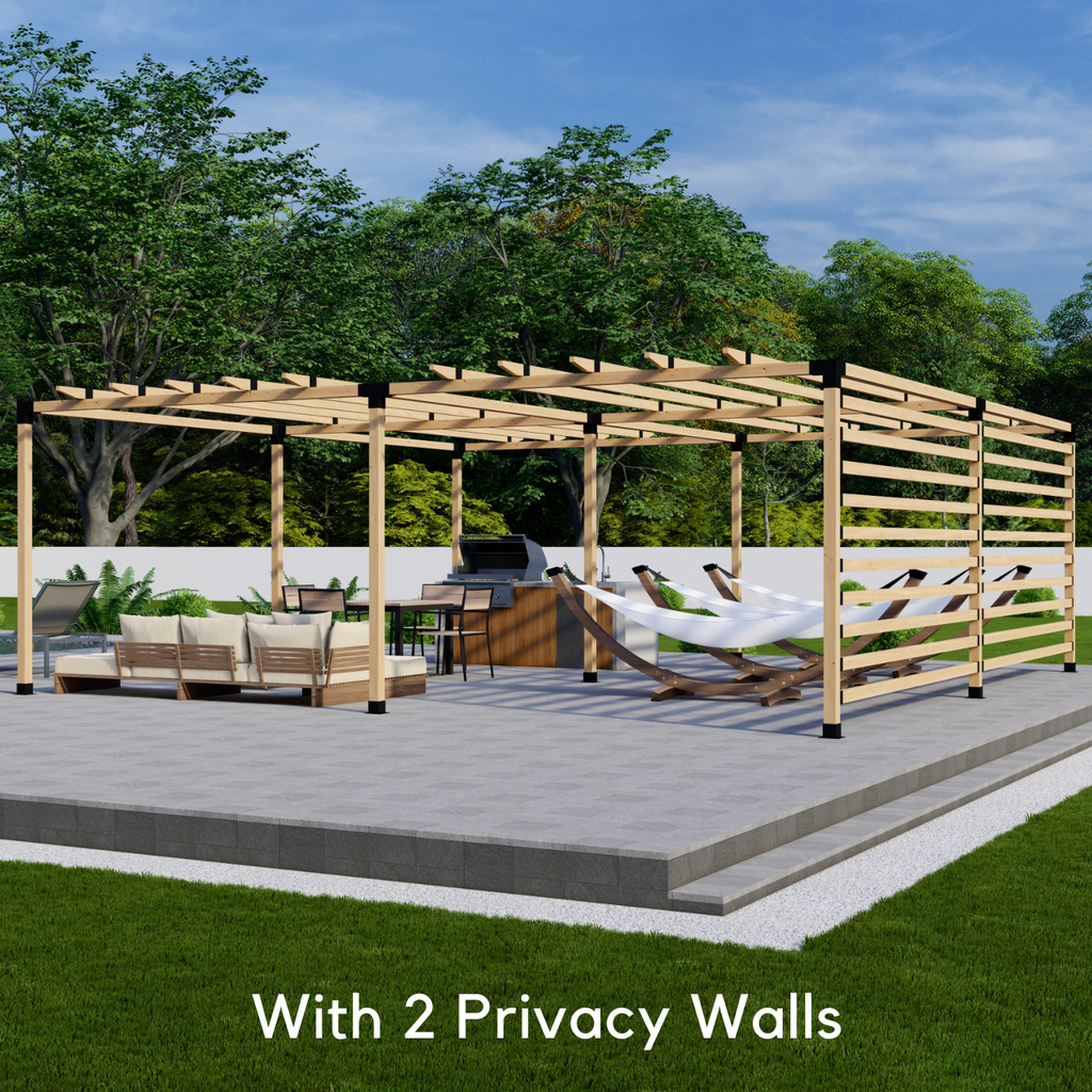 DIY 2x2 Grid Pergola Kit