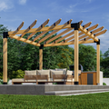 Circular Pergola Kit - For an Up-To 12' x 12' Pergola With a Circle-Shape Roof
