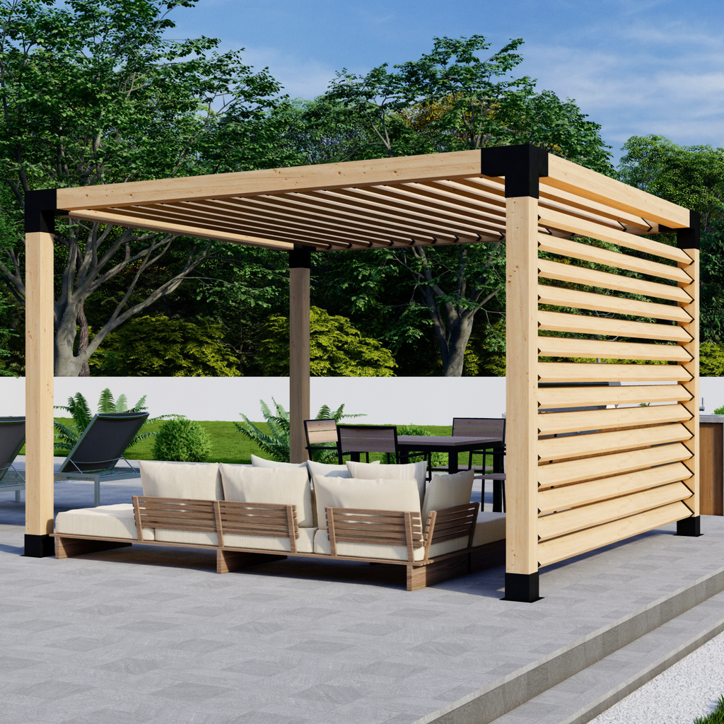 Kit for Building the Best Outdoor Pergola for Shade