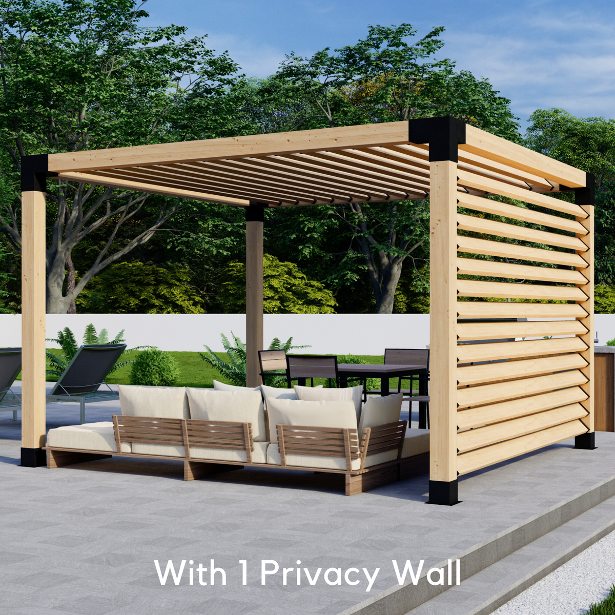 Bracket Kit for a Wooden Roofed Pergola