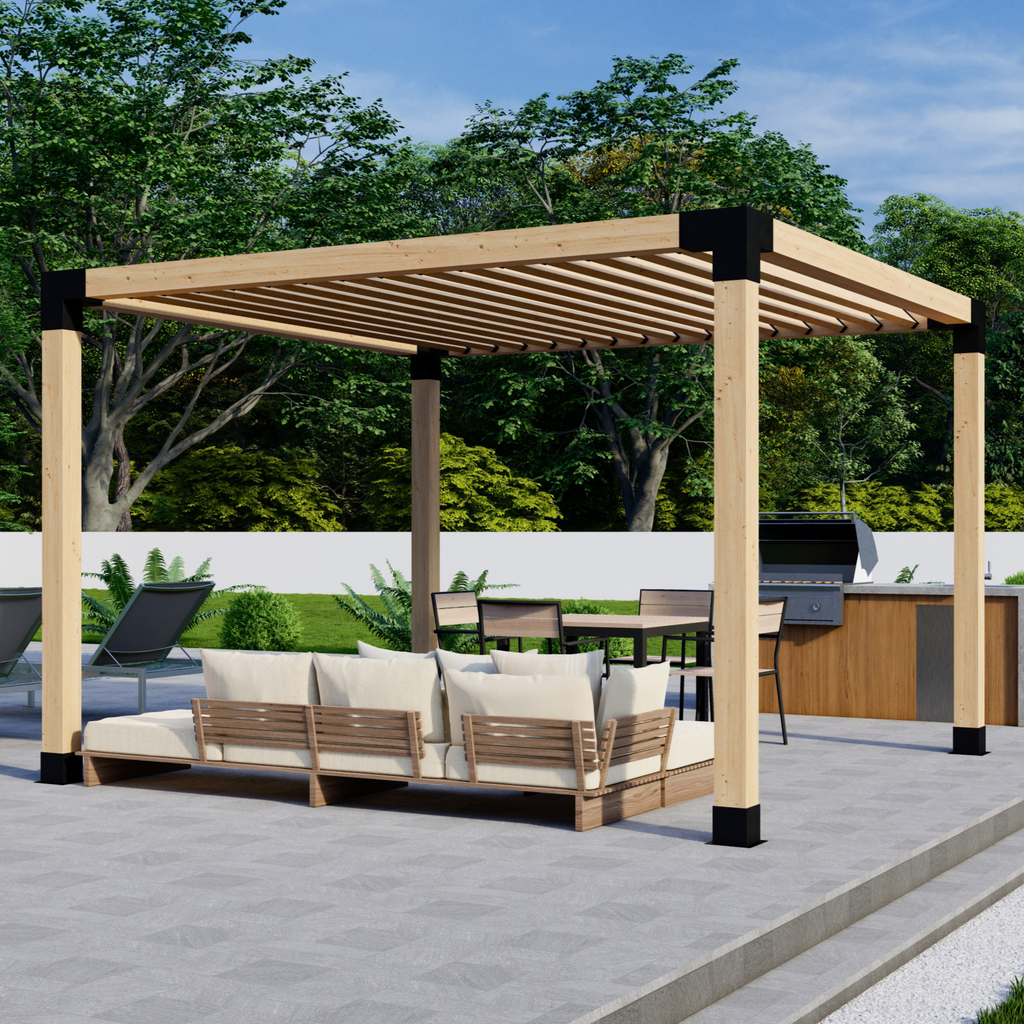 Bracket Kit for a Wooden Roofed Pergola