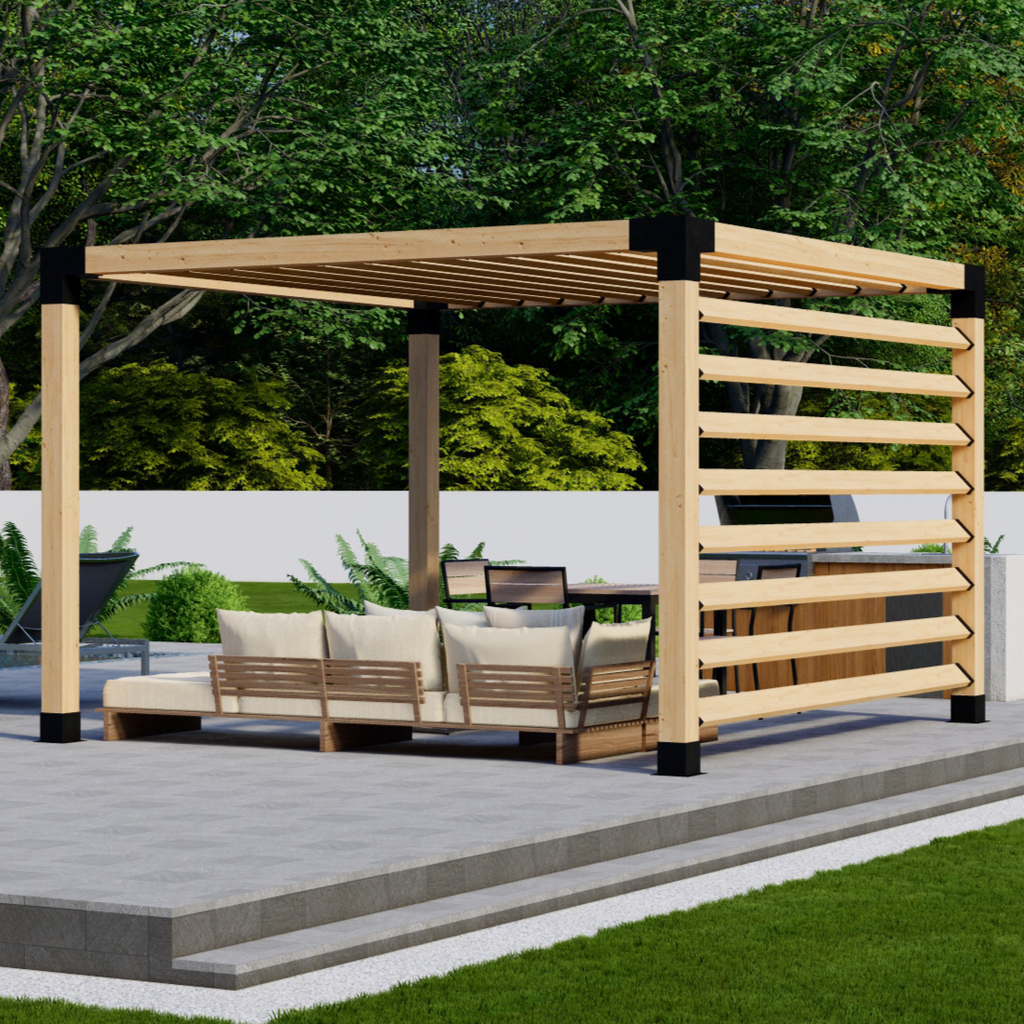 Small Freestanding Pergola Kit - For Any Size Pergola Up to 12' x 12'