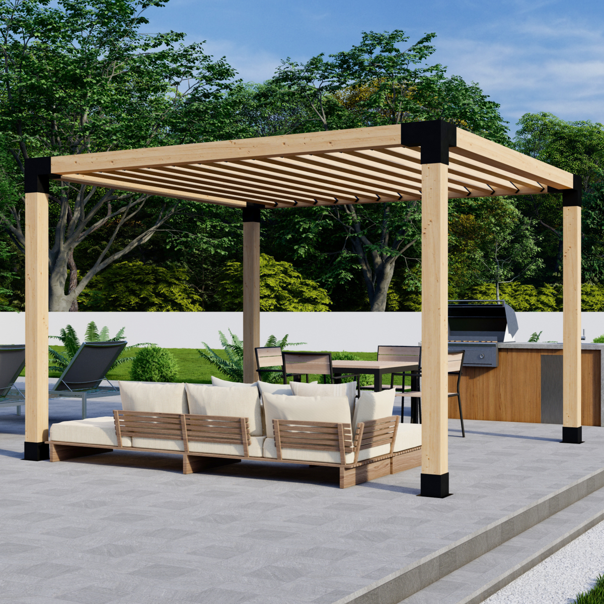 Freestanding Pergola Kit