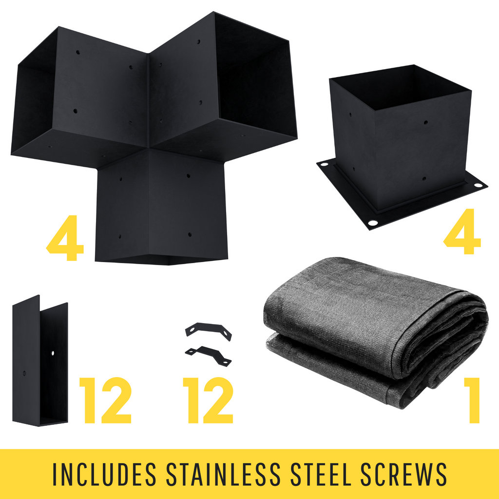 Kit w/ 6x6 Braces for Pergola