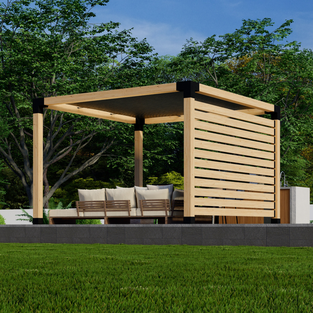 Cabana Pergola Kit With 4x4 or 6x6 Brackets