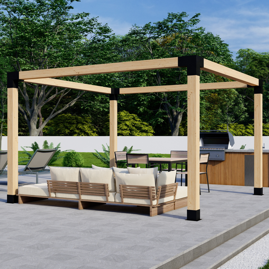 Simple Pergola Frame Kit For Any-Size Pergola