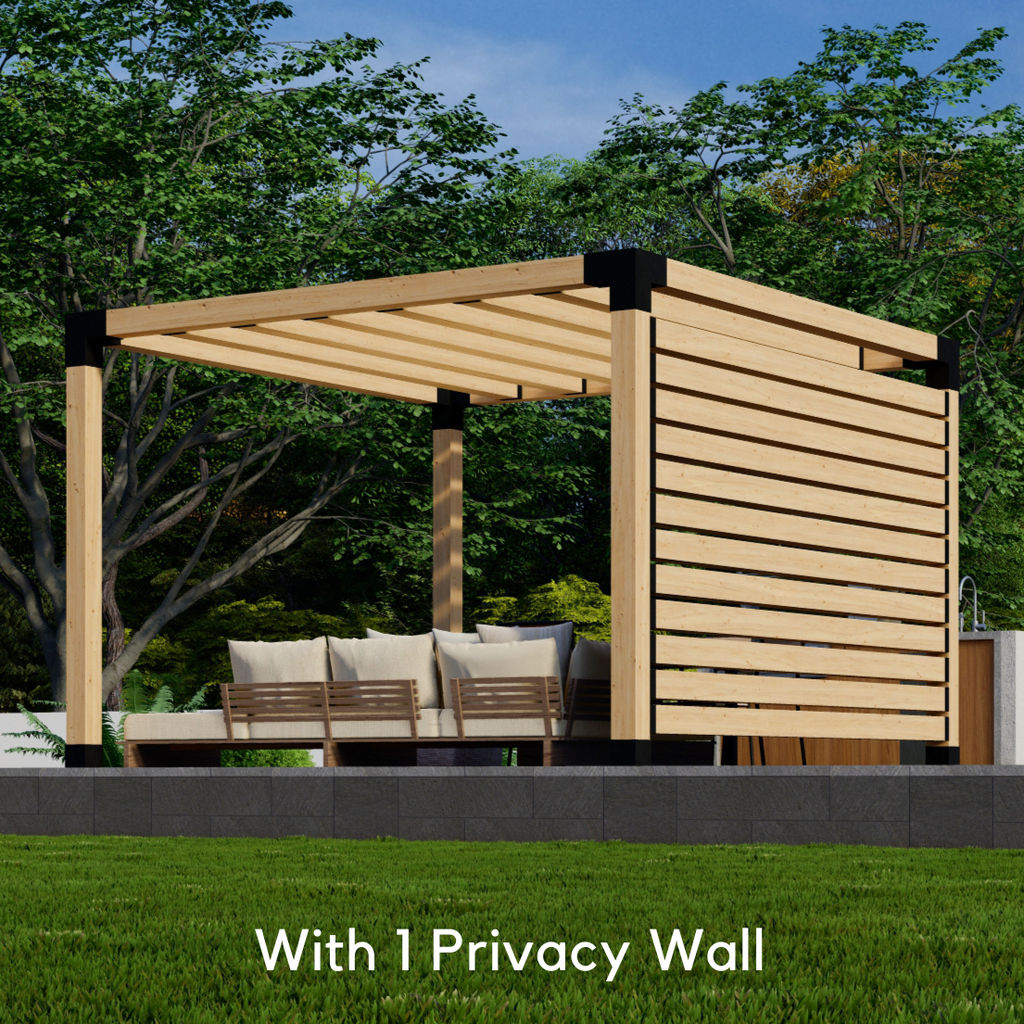Bracket Kit for a Metal and Wood Pergola