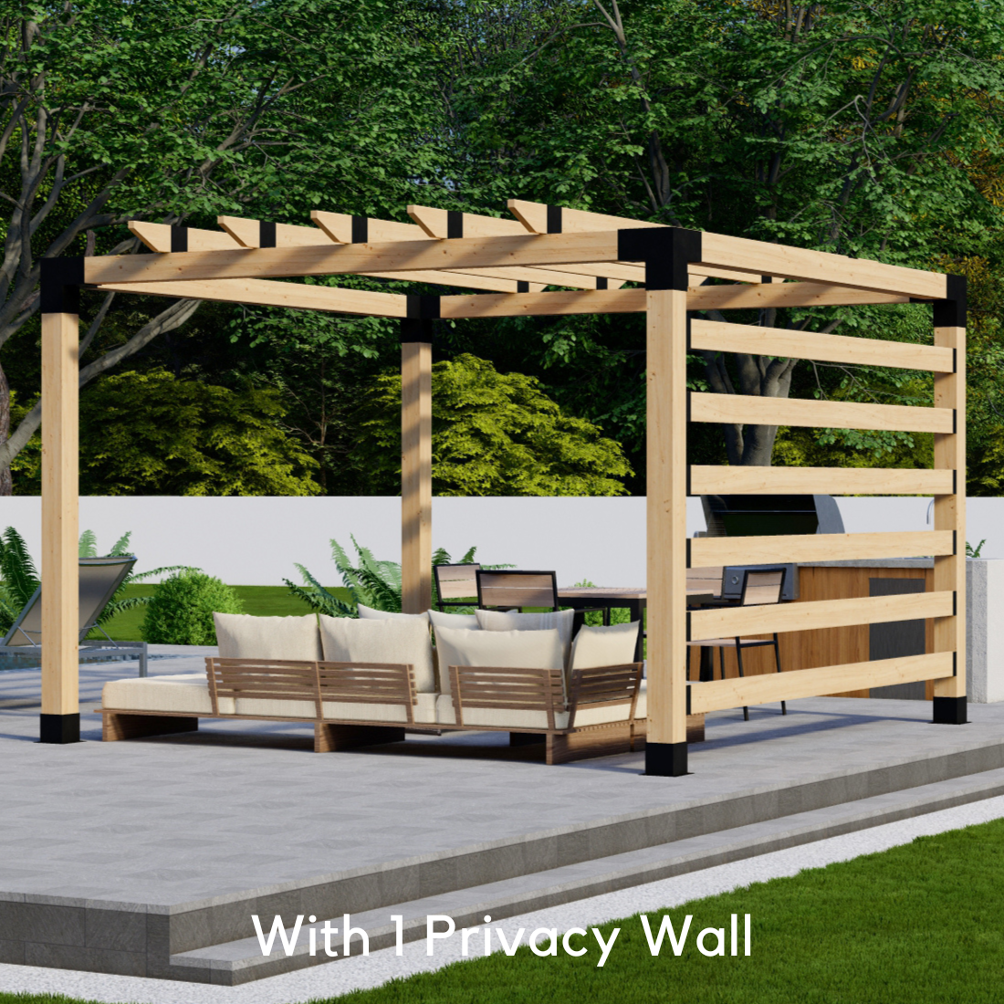DIY Pergola Kit (Customizable)