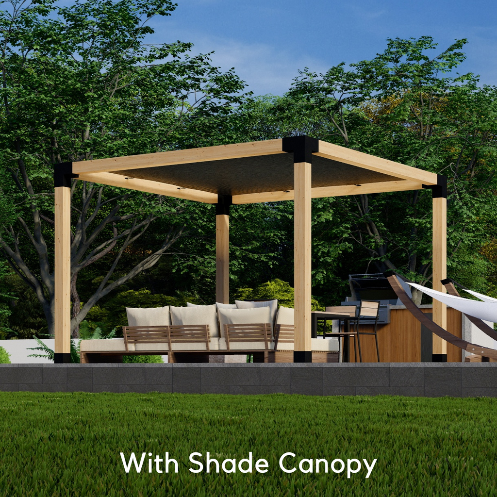 Pergola autoportante 12' x 10' avec toit