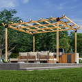 Bracket Kit for Building a Homemade Pergola