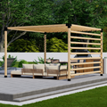 Bracket Kit for a Small Wooden Pergola