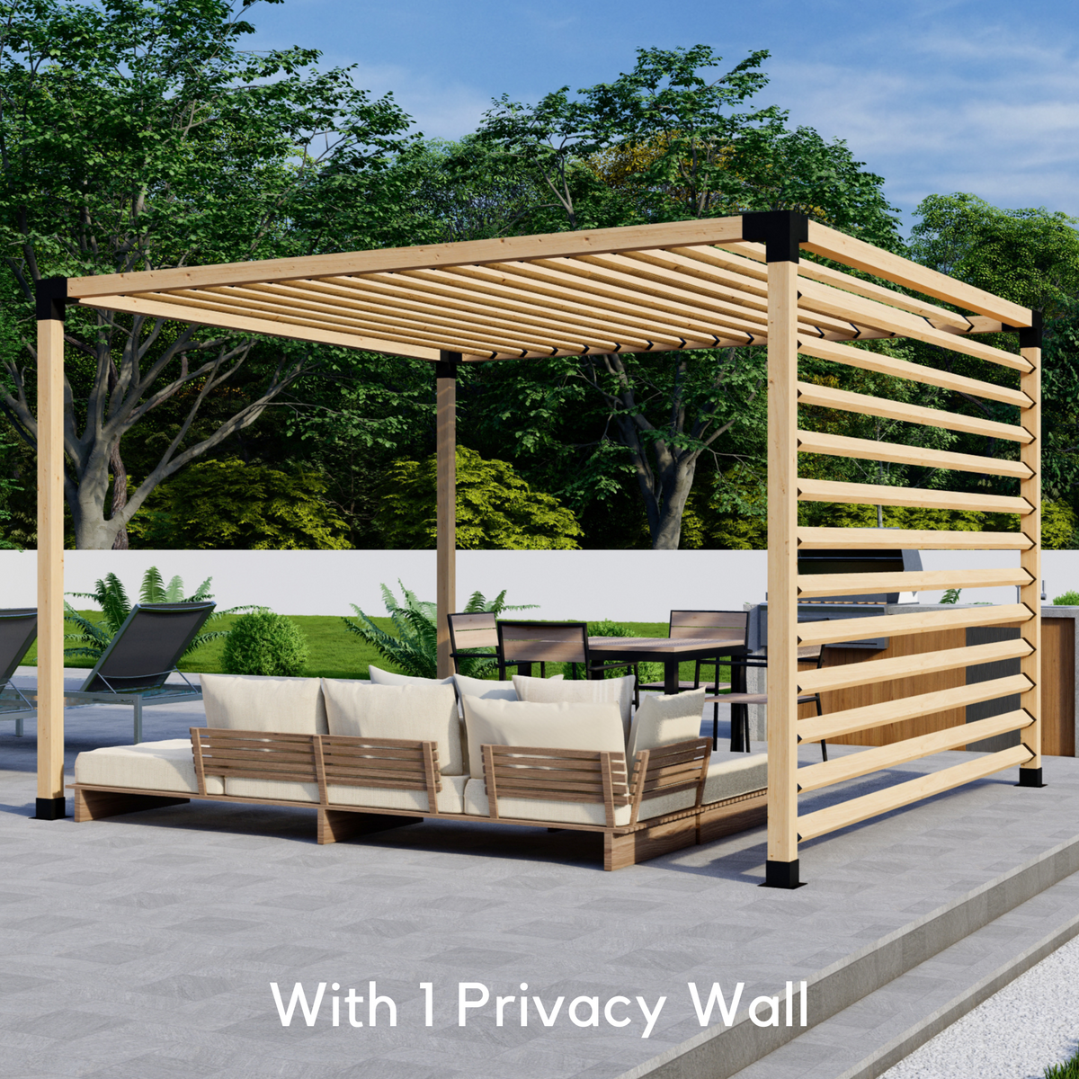 Bracket Kit for a DIY Pergola