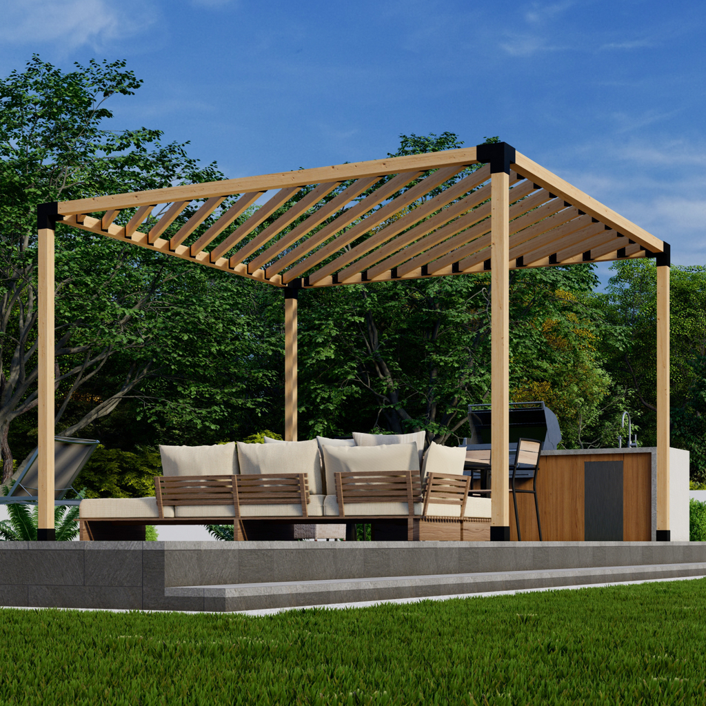 Outdoor Modern Pergola Kit