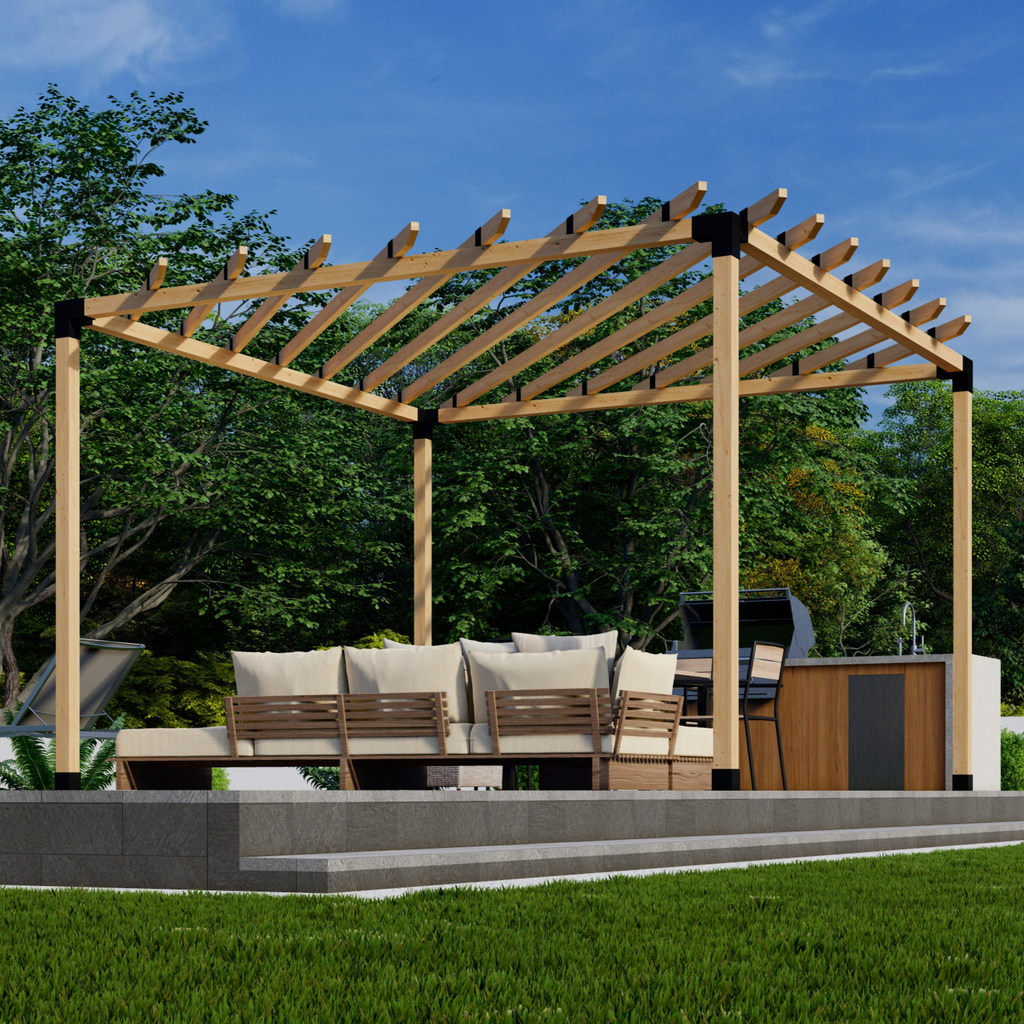 Outdoor Modern Pergola Kit