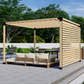 Bracket Kit for a Wood Pergola