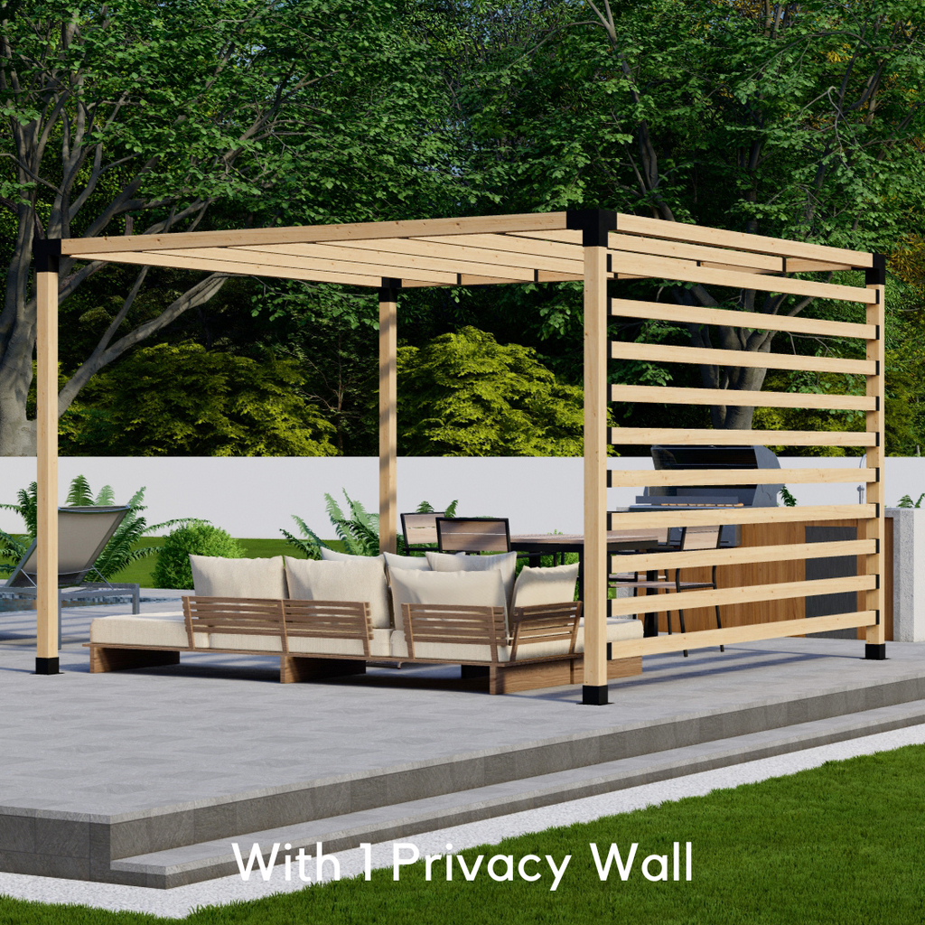 4-Post Pergola Kit - For Free-Standing Pergola Up to 12' x 12'