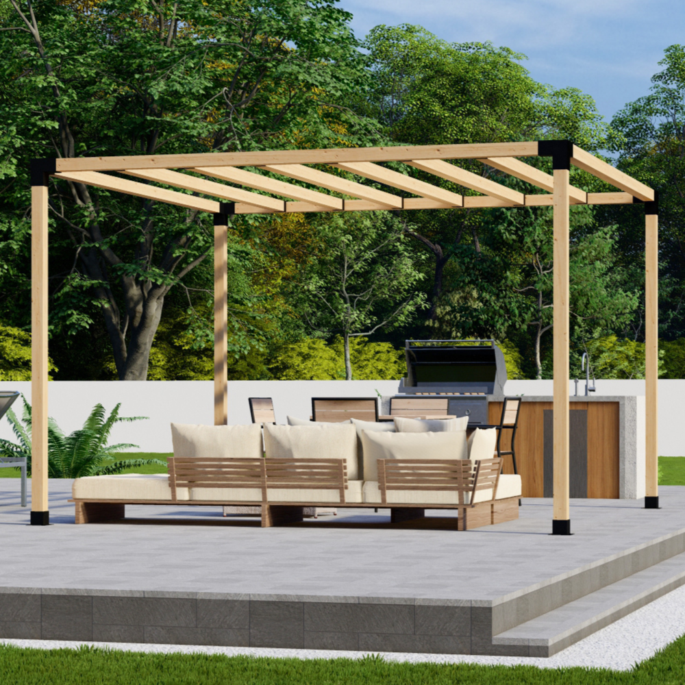 Outdoor Patio Pergola Kit