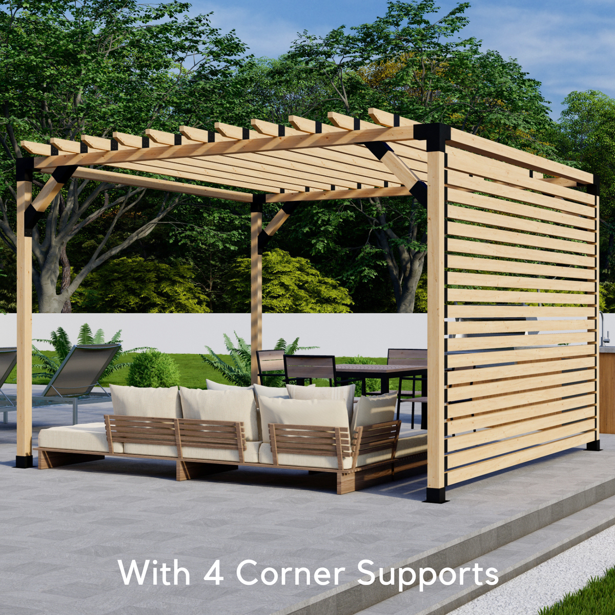 4x4 Pergola Bracket Kit