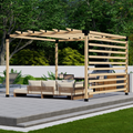 Small Wood Pergola Kit (Brackets & Hardware Kit)