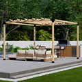 Small Wooden Pergola Kit