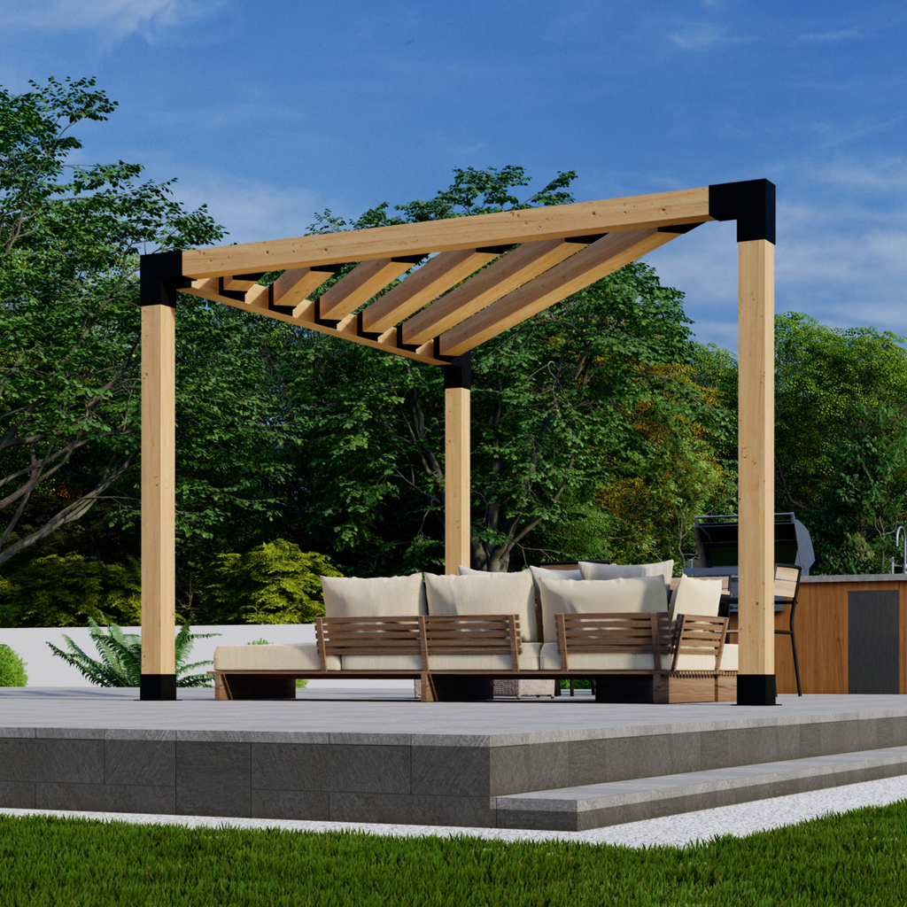 Corner Privacy Pergola Kit