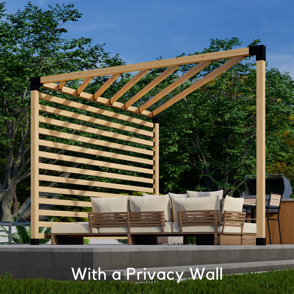 DIY Triangle Pergola Kit