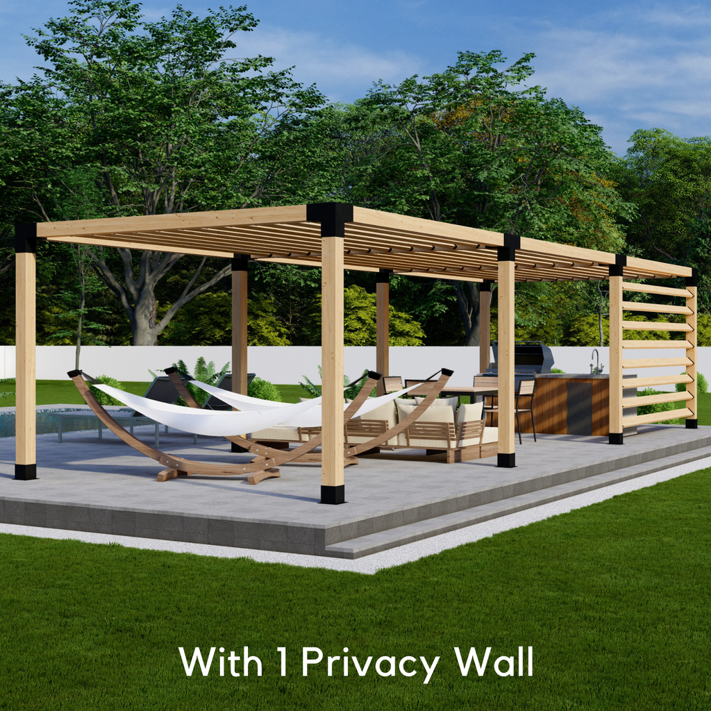 Pergola Connector Kit (Choose 4x4 or 6x6 Brackets)