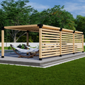 Hardware Kit to Build a Modern Wood Pergola