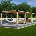 Bracket Kit for a Freestanding Wooden Pergola