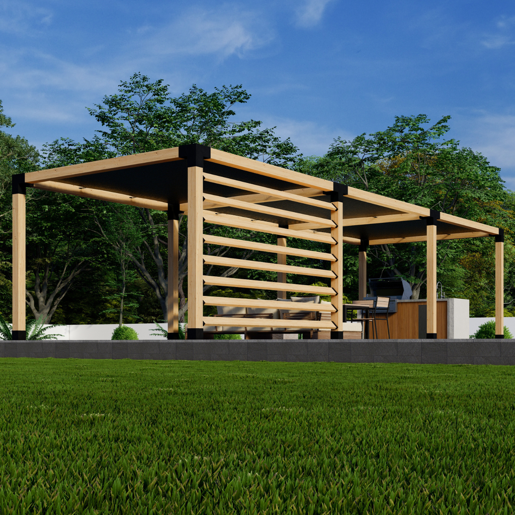 DIY Kit for Building a Pergola for Yard