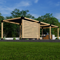 DIY Kit for a Pergola for Patio Area