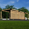 Kit for Building a Pergola Around Hot Tub or Patio