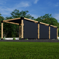 Pergola + Screen Panels Combo Kit