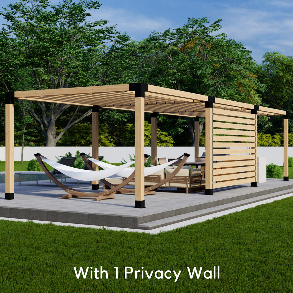 Bracket Kit for a Large Pergola With Roof