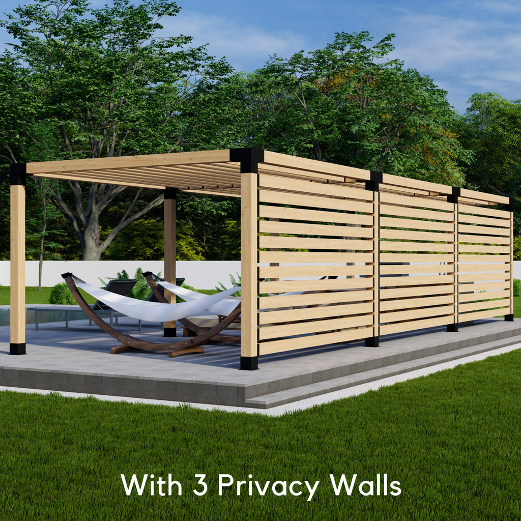 Bracket Kit for a Large Pergola With Roof