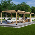 Bracket Kit for a Large Pergola With Roof