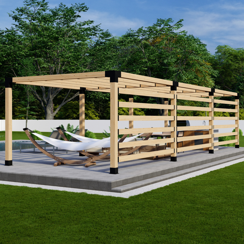 Modern Patio Pergola Kit